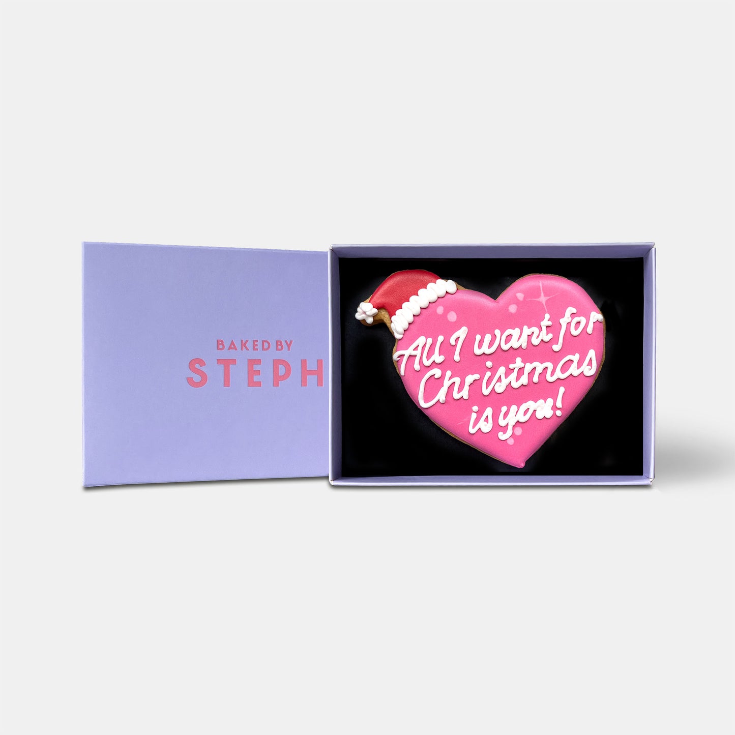 All I Want Heart Letterbox Cookie