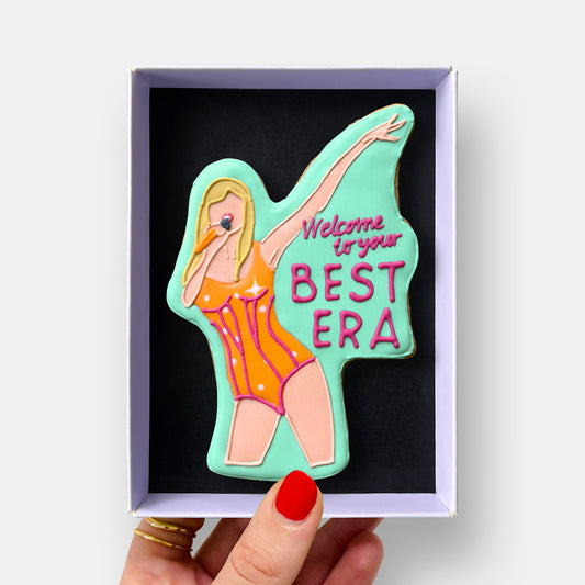 Best Era! Birthday Swiftie Letterbox Iced Cookie