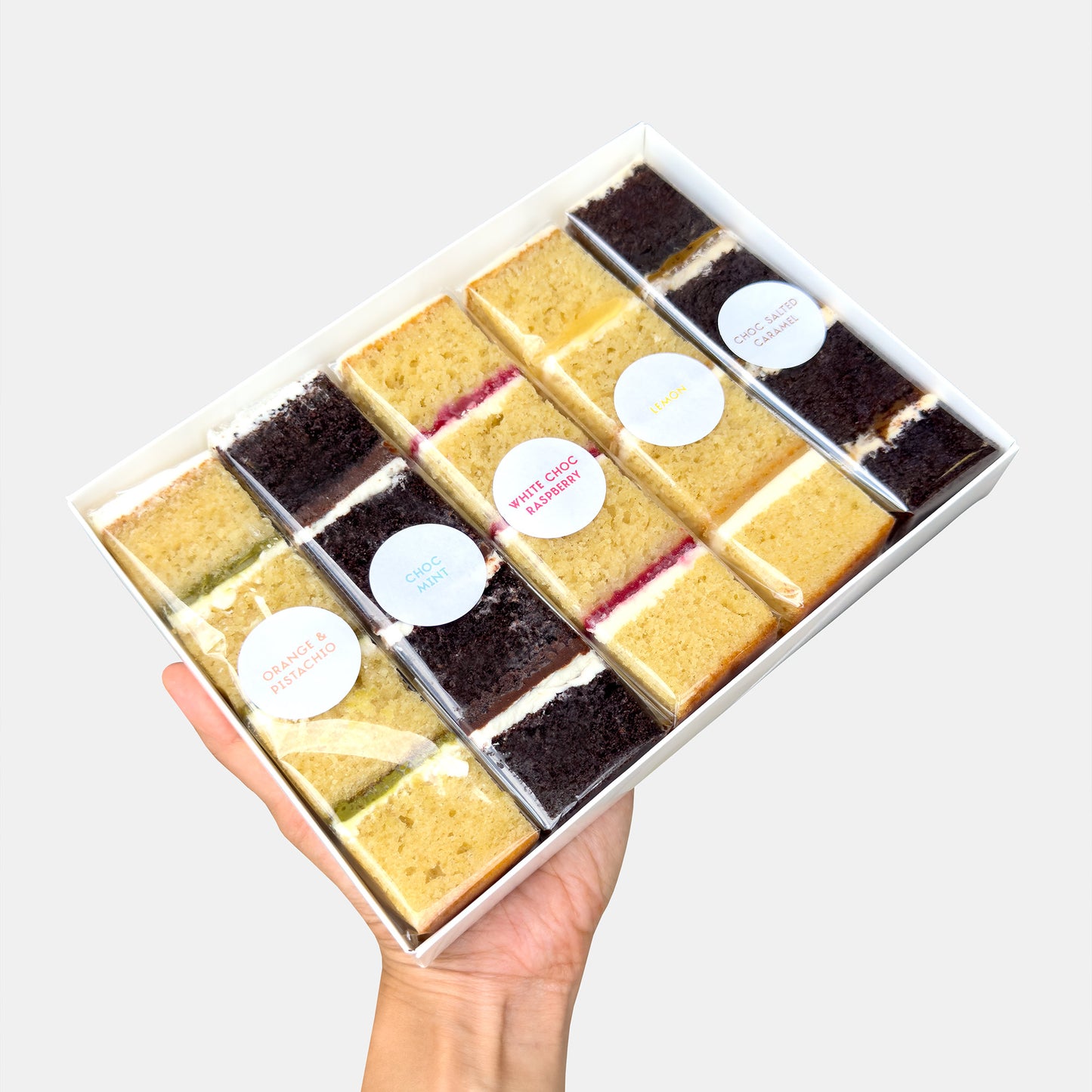 Letterbox Cake Slices