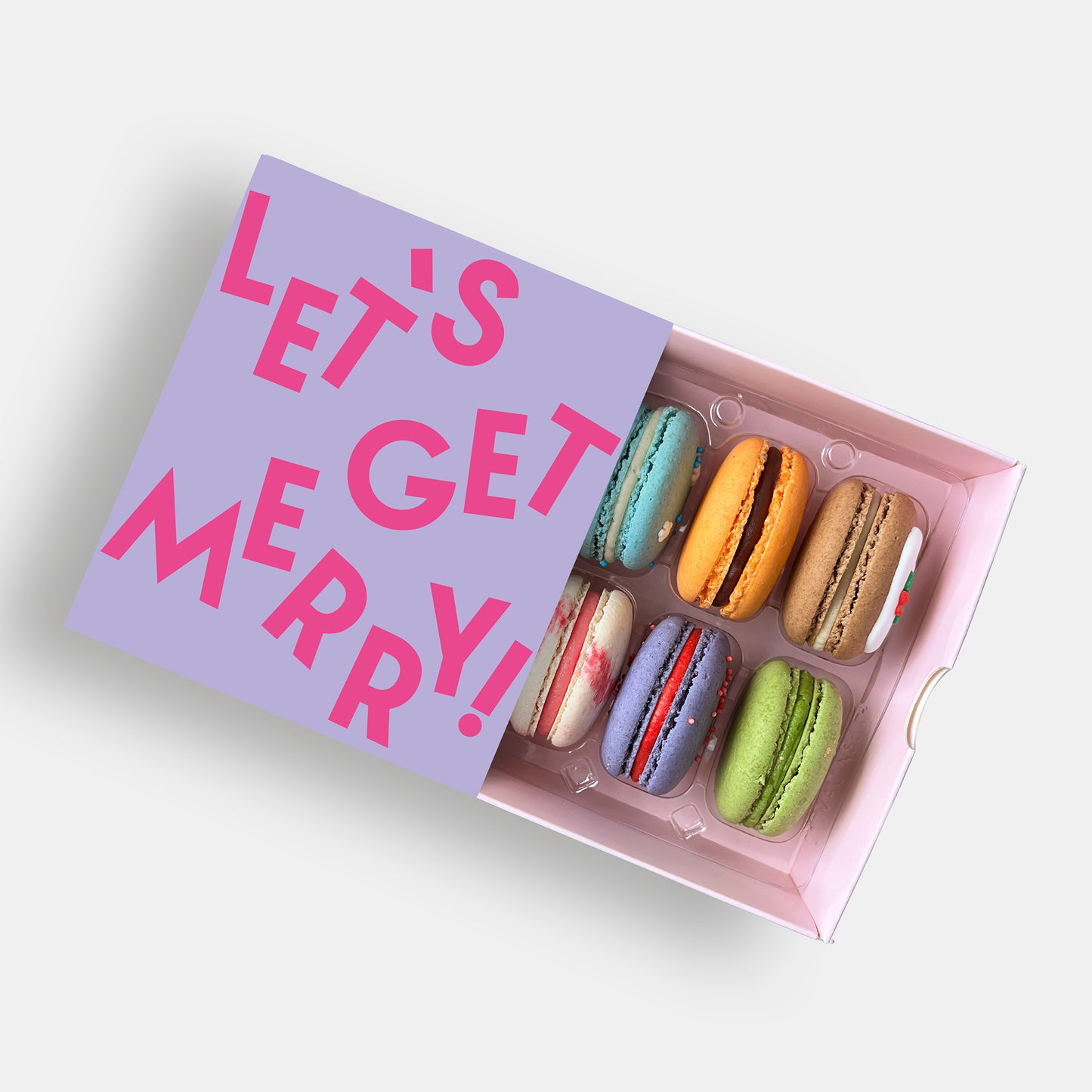Christmas Macarons (Box of 6)