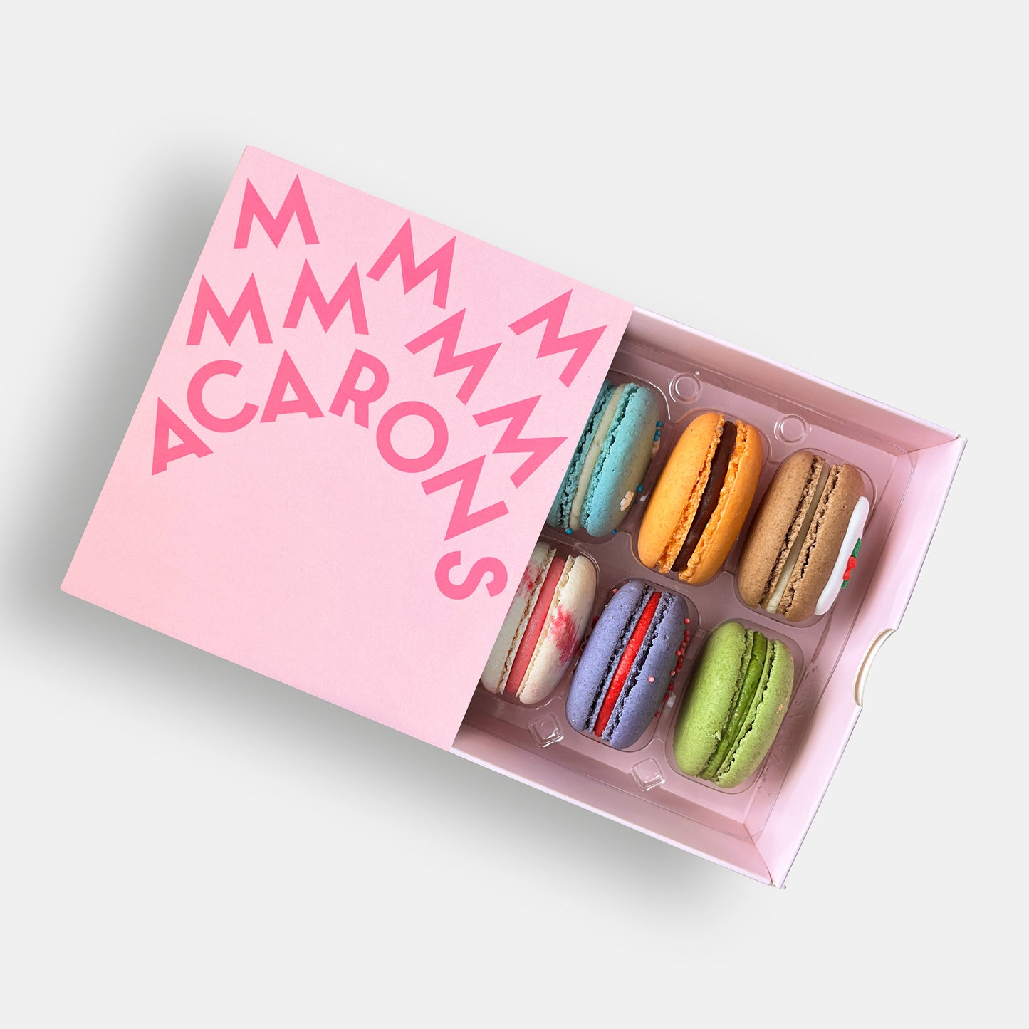 Christmas Macarons (Box of 6)
