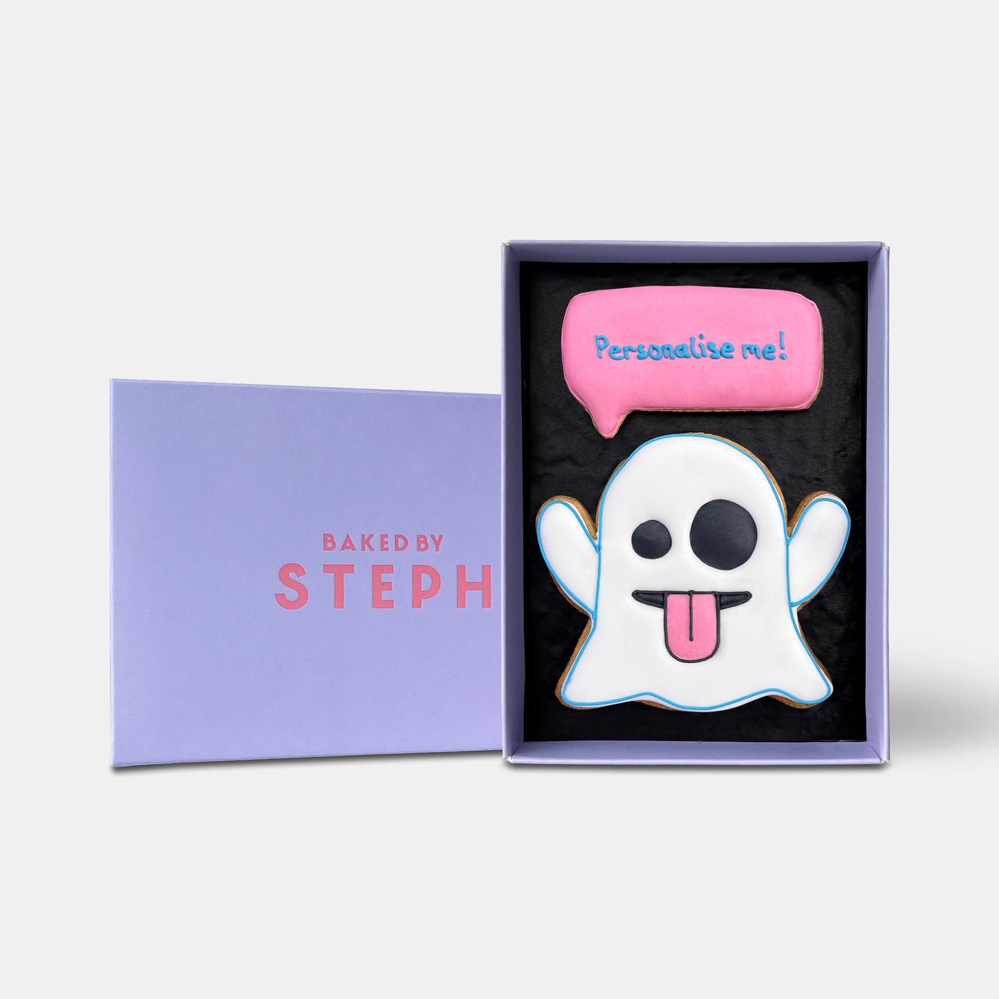 Personalised Ghosted Letterbox Cookie