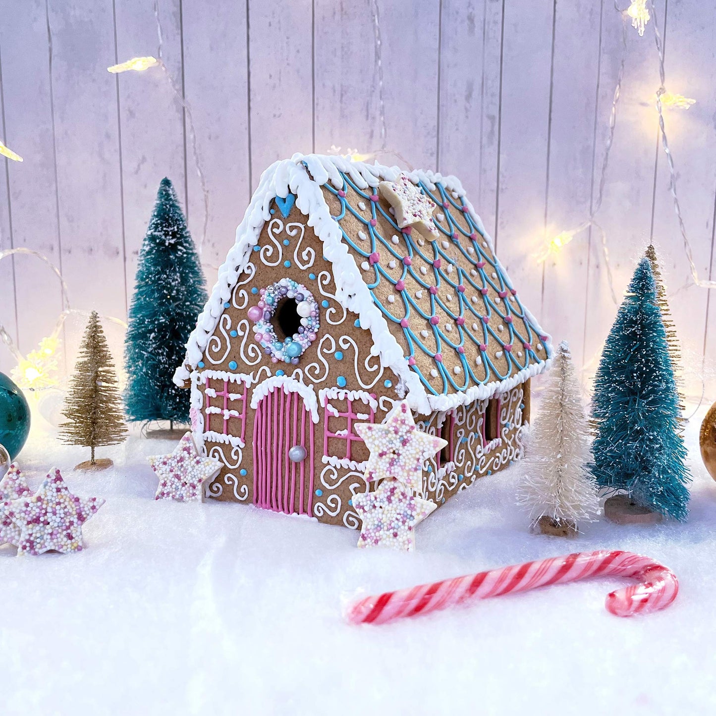 Gingerbread House Christmas DIY Cookie Icing Kit