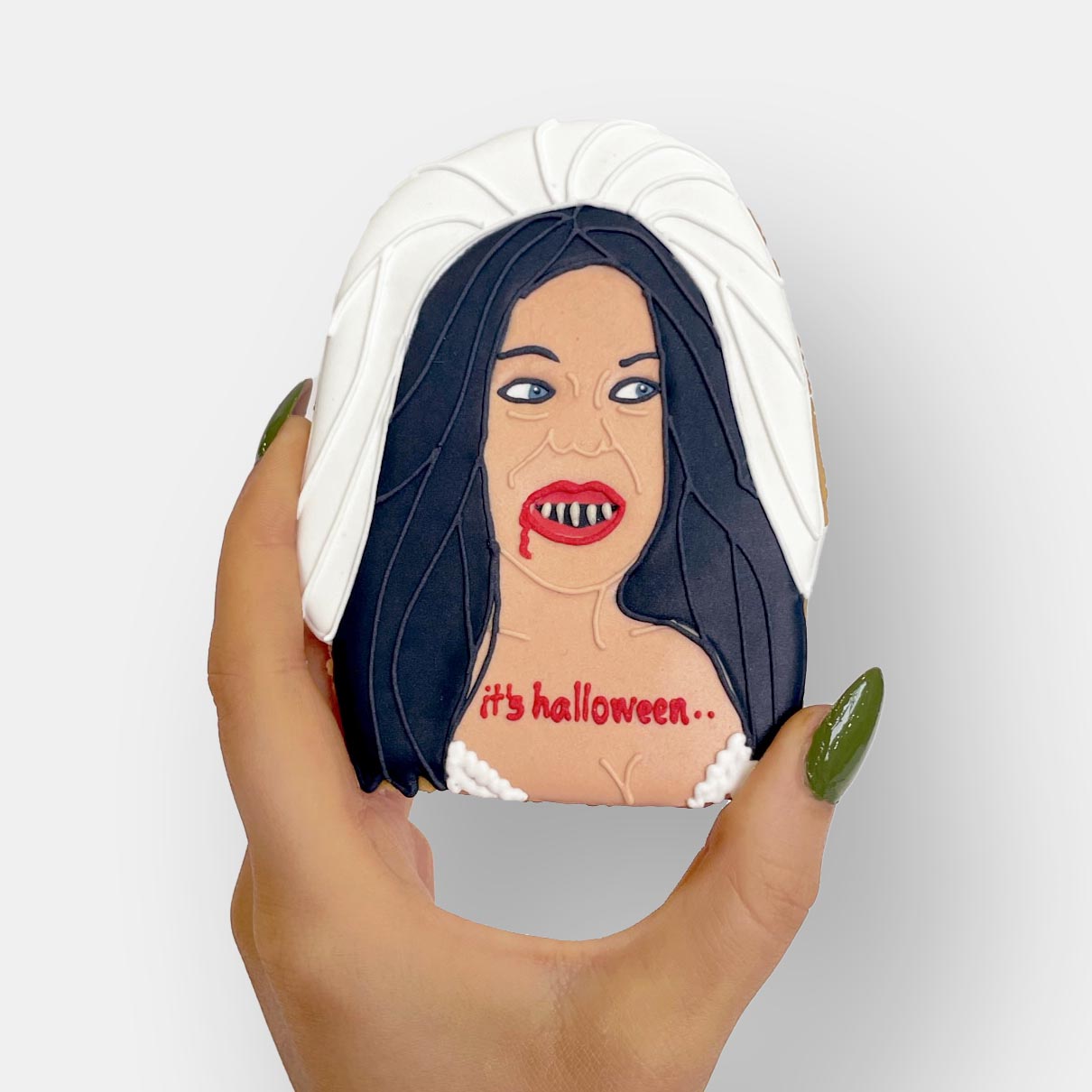 Hallow-mean Letterbox Cookie
