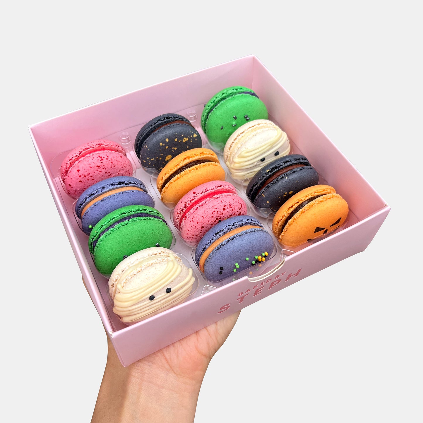 Halloween Macarons (Box of 12)