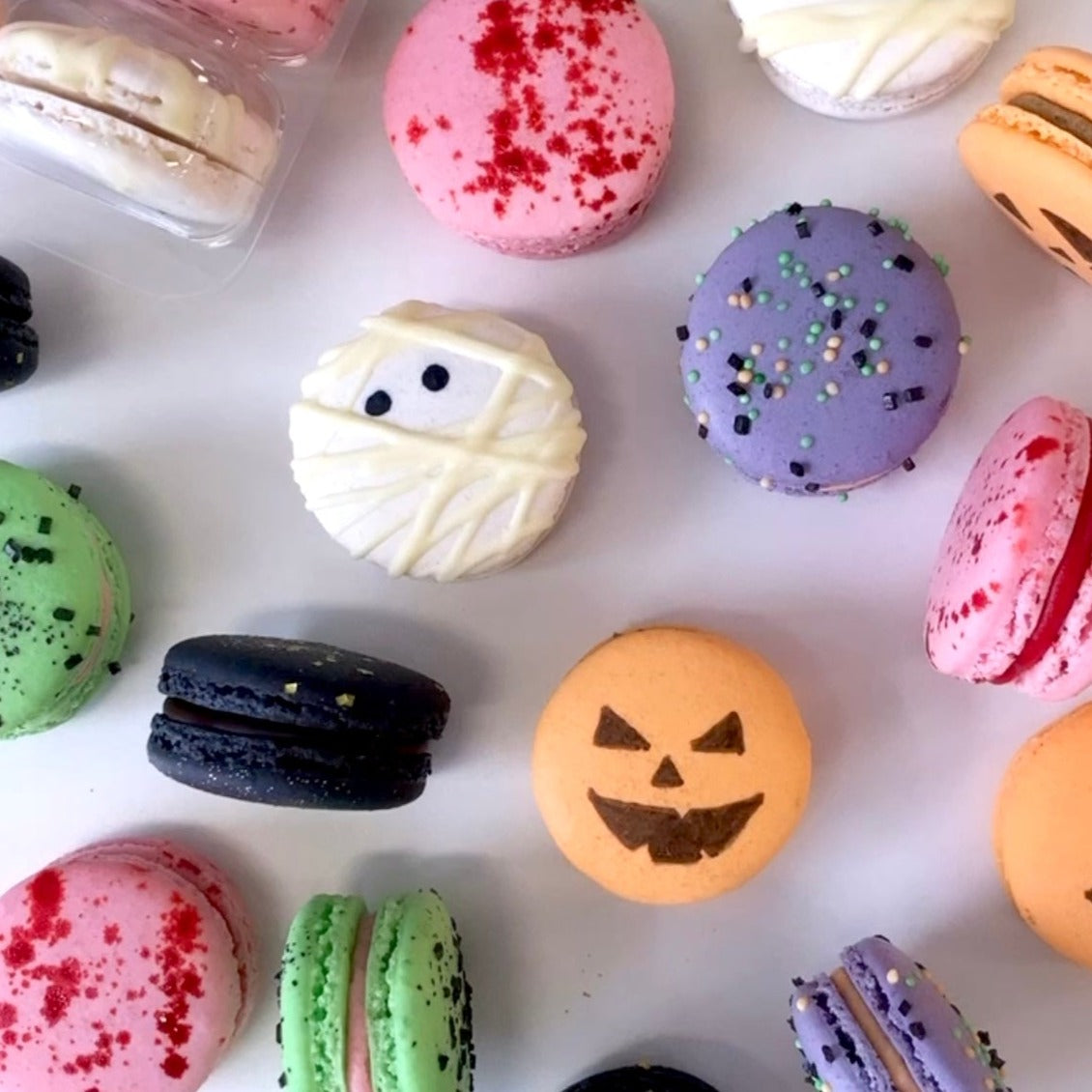 Halloween Macarons