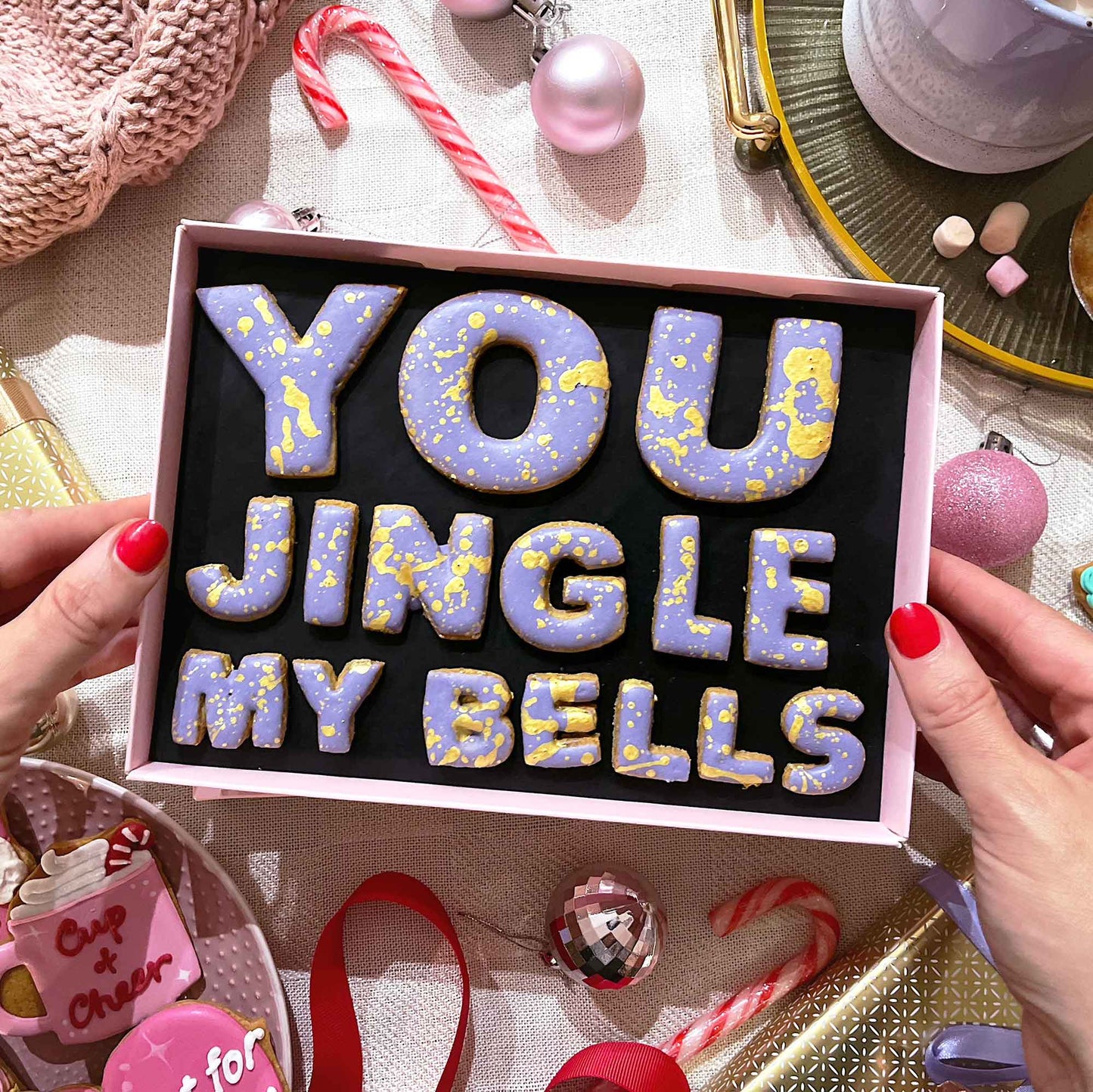 You Jingle My Bells Message Letterbox Cookies