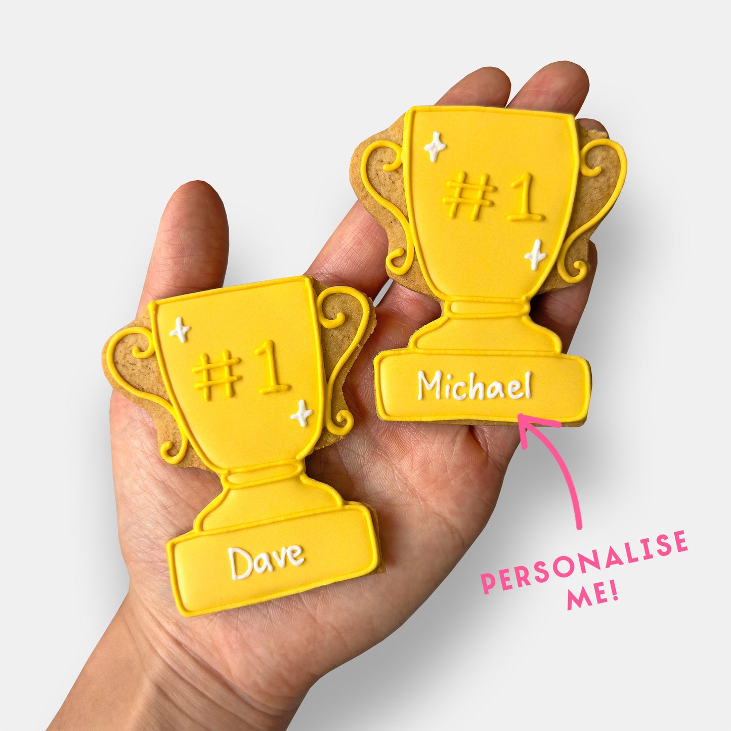 Personalised Racer Birthday Letterbox Iced Cookies