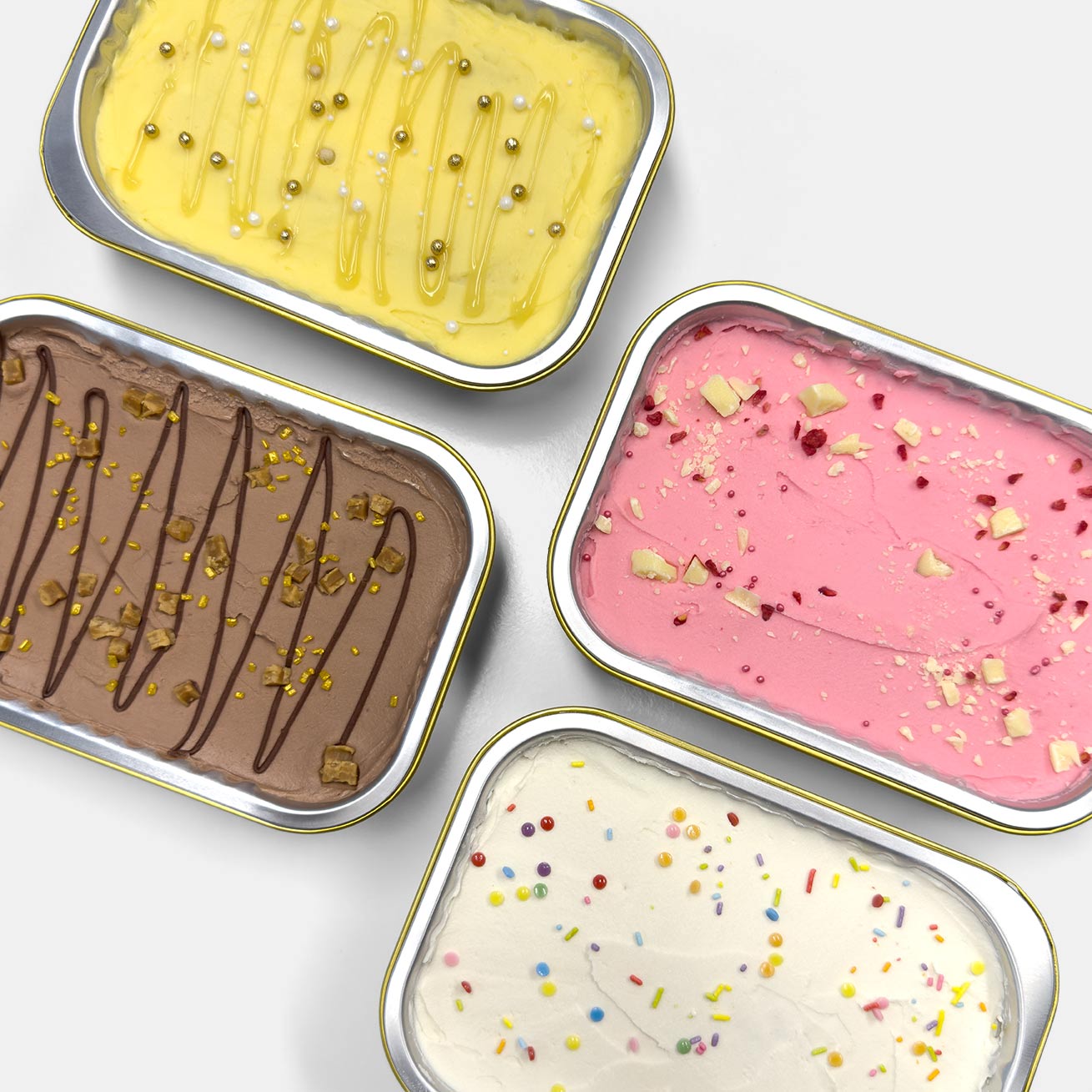 Piece of Cake Postable Cake Box (Vanilla)