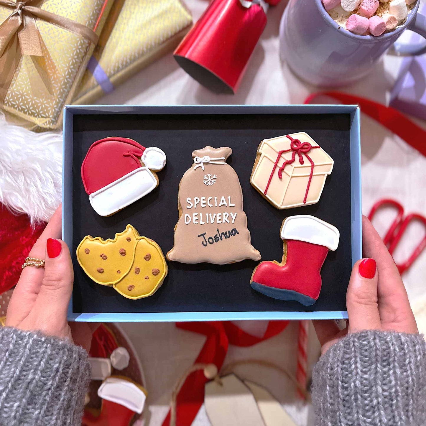 Personalised Special Delivery Letterbox Cookies