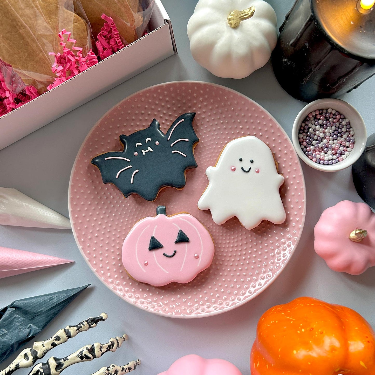 Spooky Halloween DIY Cookie Icing Kit