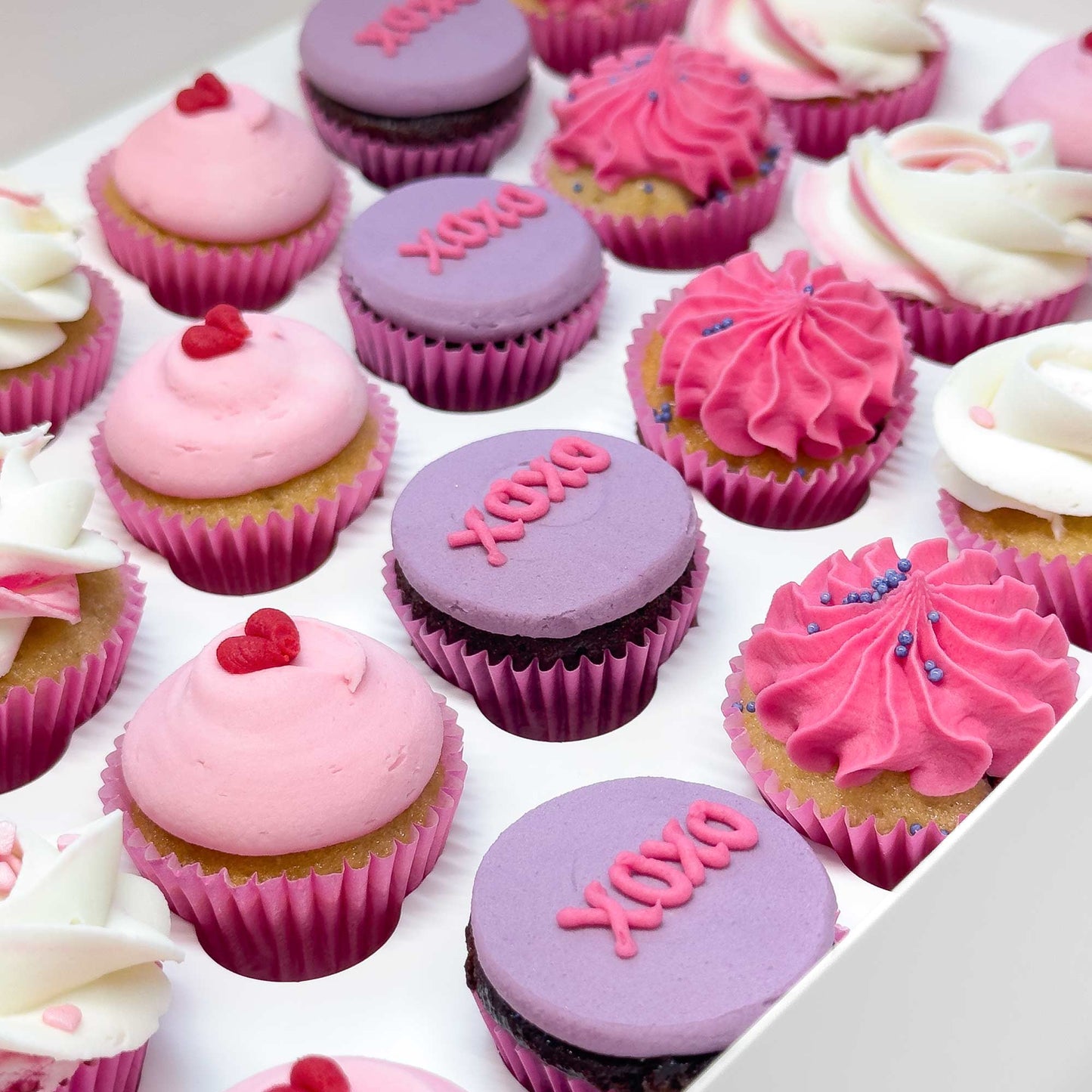 Valentine's Mini Cupcakes