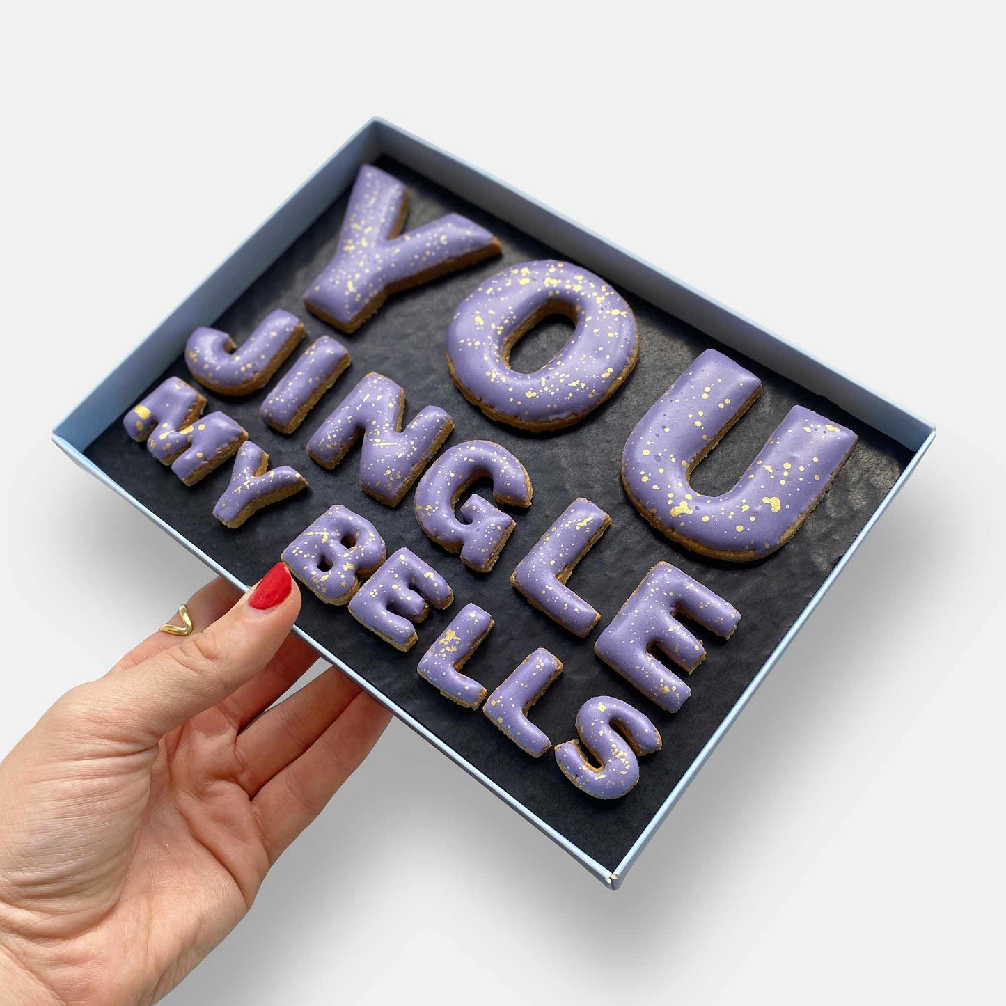 You Jingle My Bells Message Letterbox Cookies