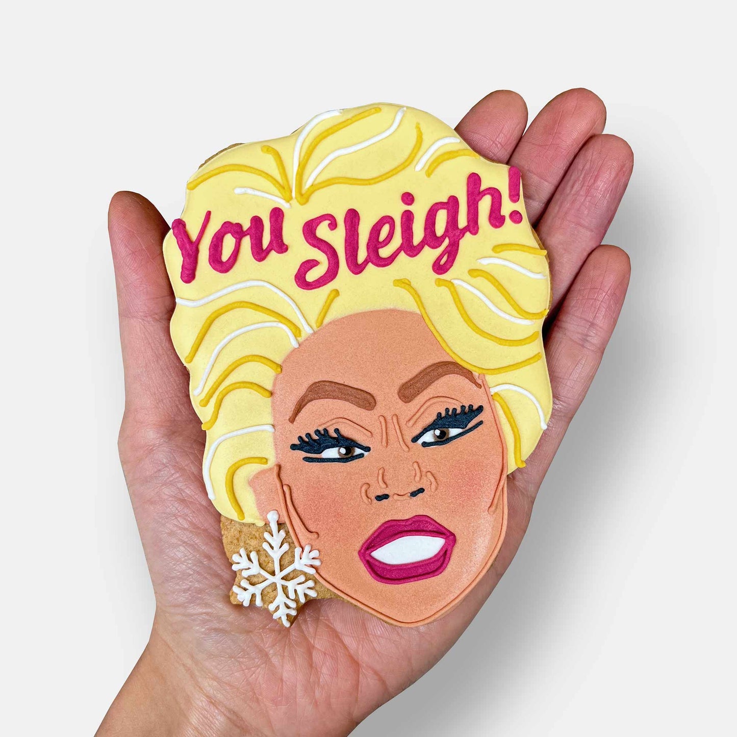 You Sleigh Letterbox Cookie