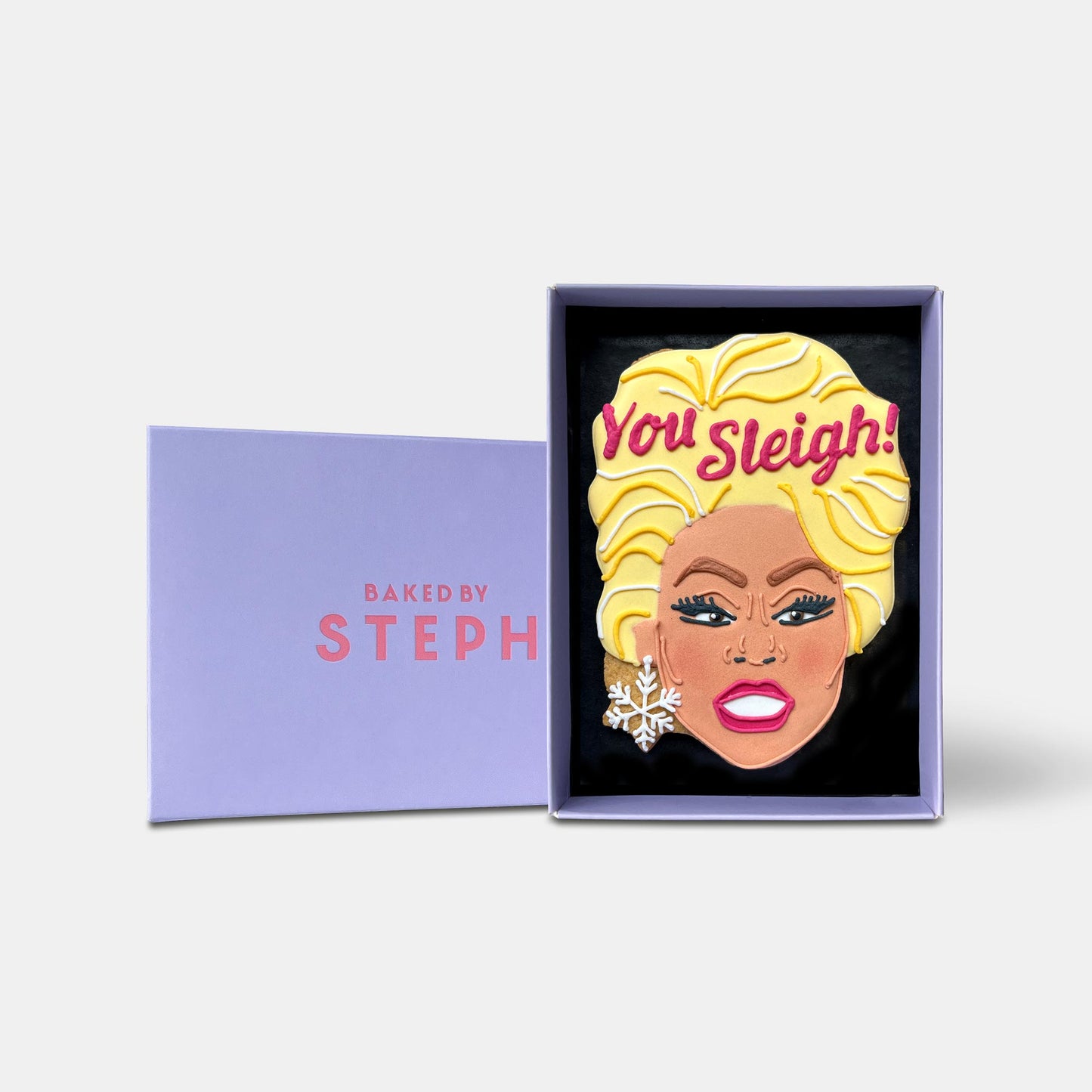 You Sleigh Letterbox Cookie