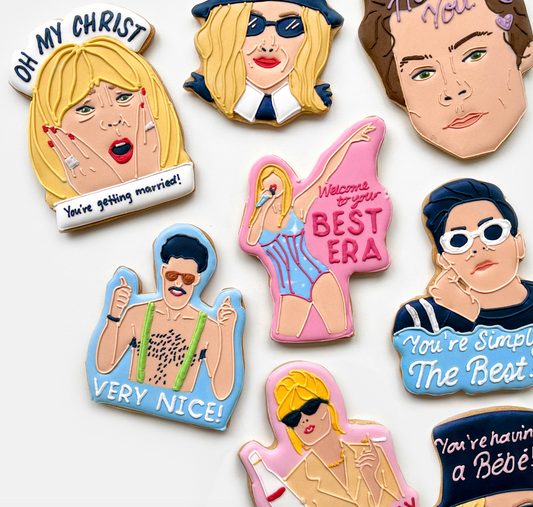 NEW Celebrity Face Cookies!