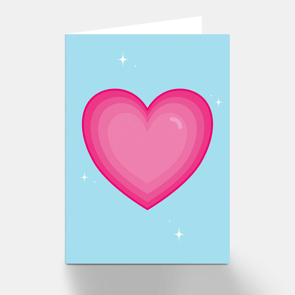 Love Heart Greeting Card