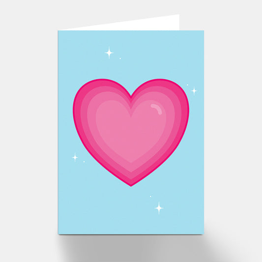 Love Heart Greeting Card