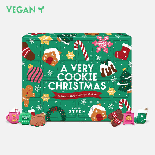 Vegan Cosy Christmas Cookie Advent Calendar