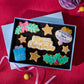 Personalised Just To Say Merry Christmas Letterbox Iced Cookies