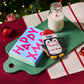 Personalised Christmas Penguin Letterbox Iced Cookie