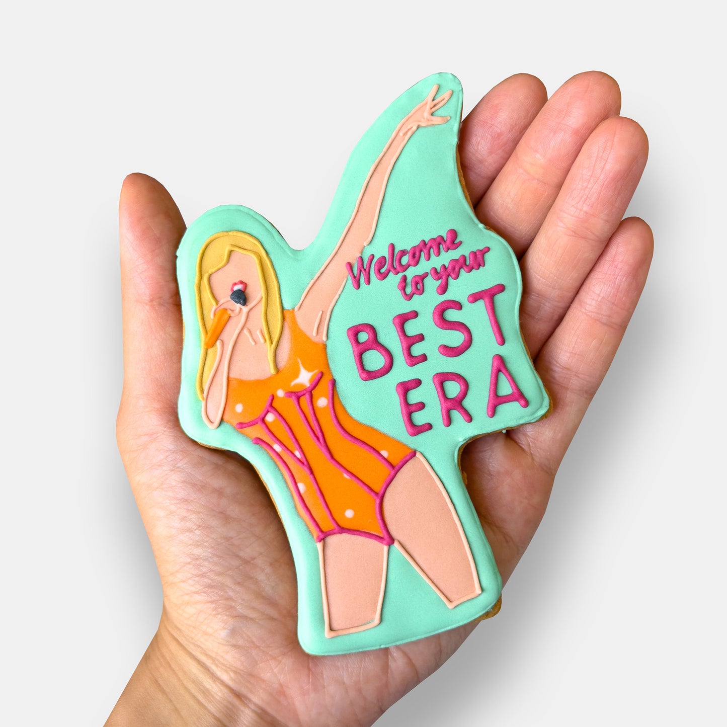 Best Era! Birthday Swiftie Letterbox Iced Cookie