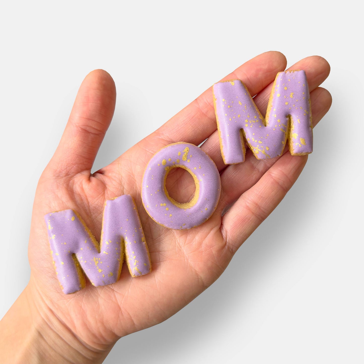 Best Mom Ever Mother's Day Letterbox Message Iced Cookies
