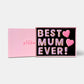 Vegan Best Mum Ever Mother's Day Letterbox Message Iced Cookies
