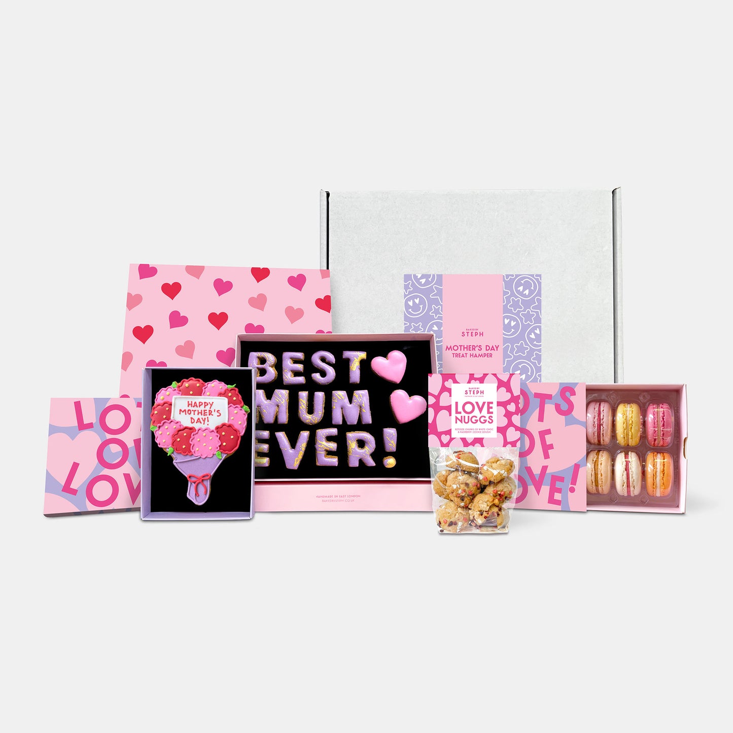 Best Mum Mother's Day Cookies & Macarons Hamper