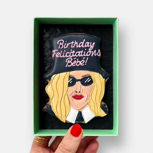 Birthday Felicitations Letterbox Cookie