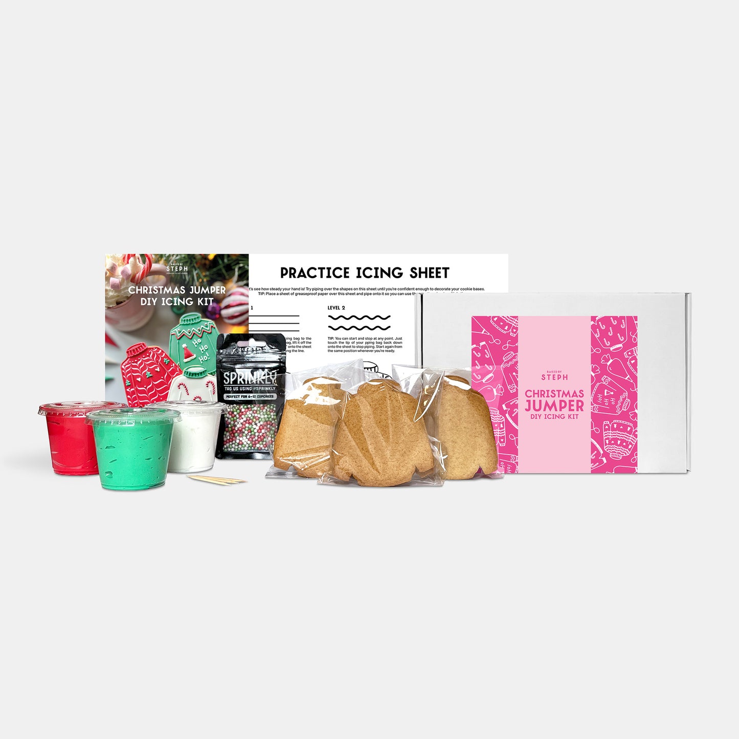 Christmas Jumper DIY Icing Kit