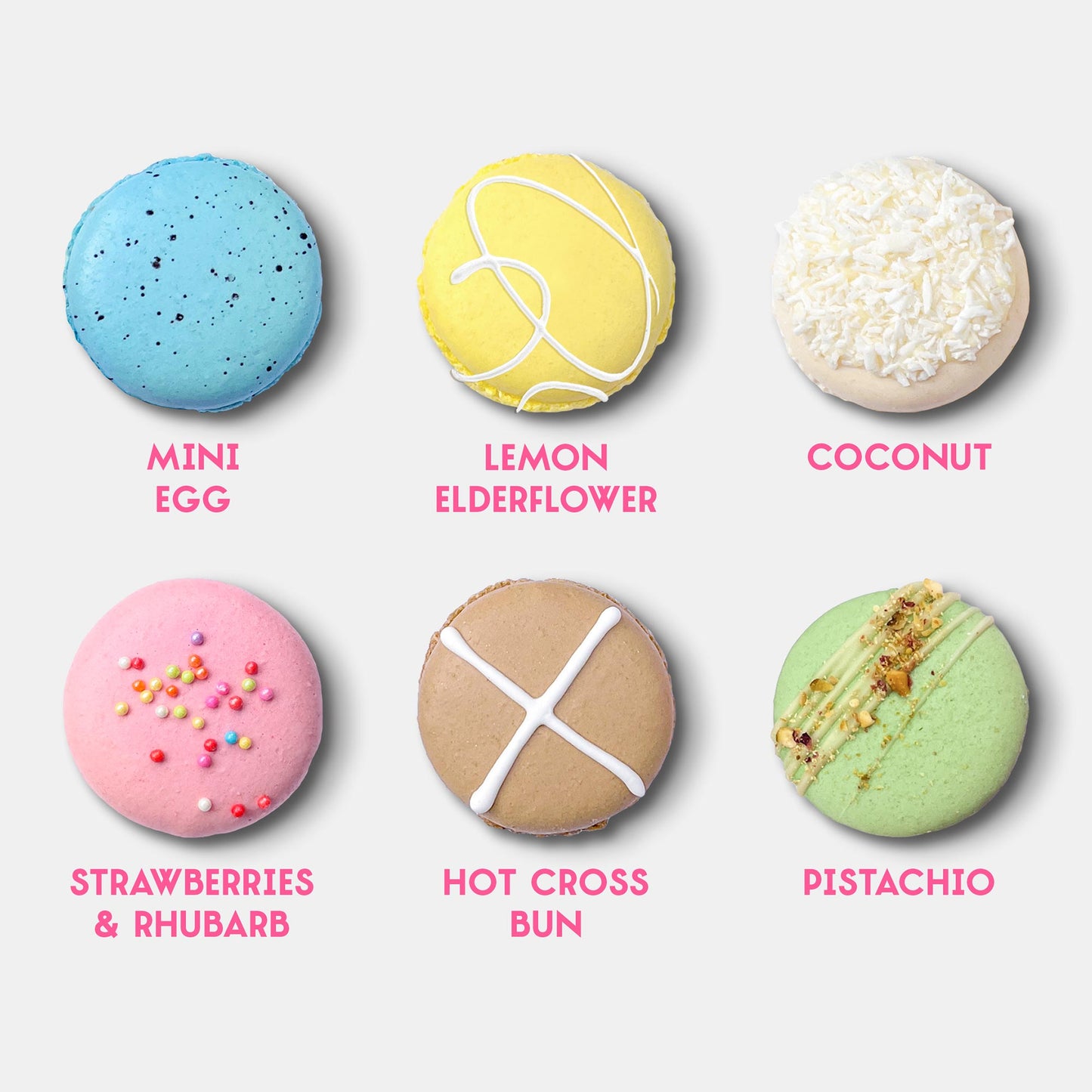 Easter Macarons (Box of 6)