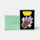 Finger Clap Congratulations Dark Letterbox Iced Cookie