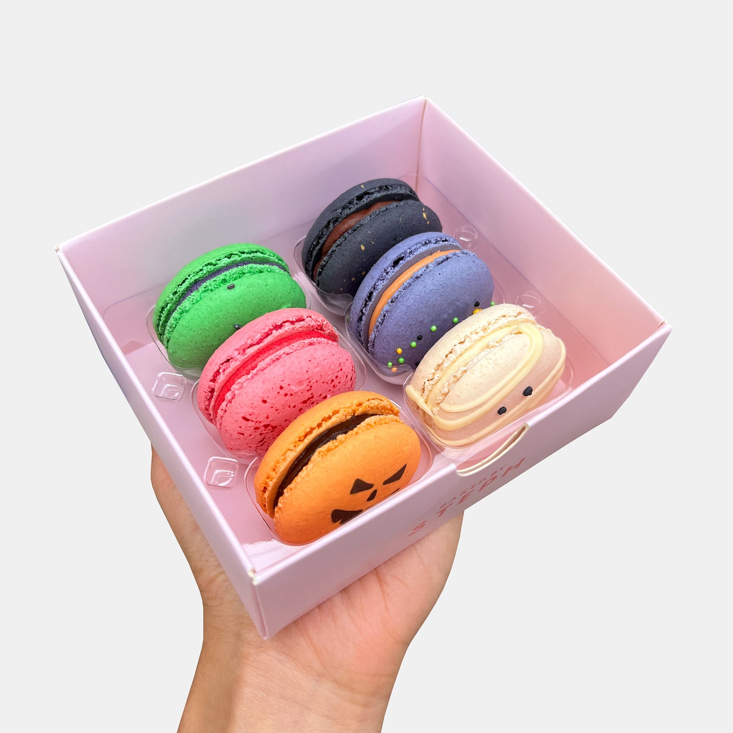 Halloween Macarons (Box of 6)