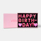 Happy Birthday! Letterbox Message Cookies