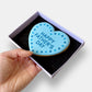 Happy Father's Day Heart Letterbox Printed Iced Cookie