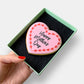 Happy Mother's Day Love Heart Letterbox Iced Cookie