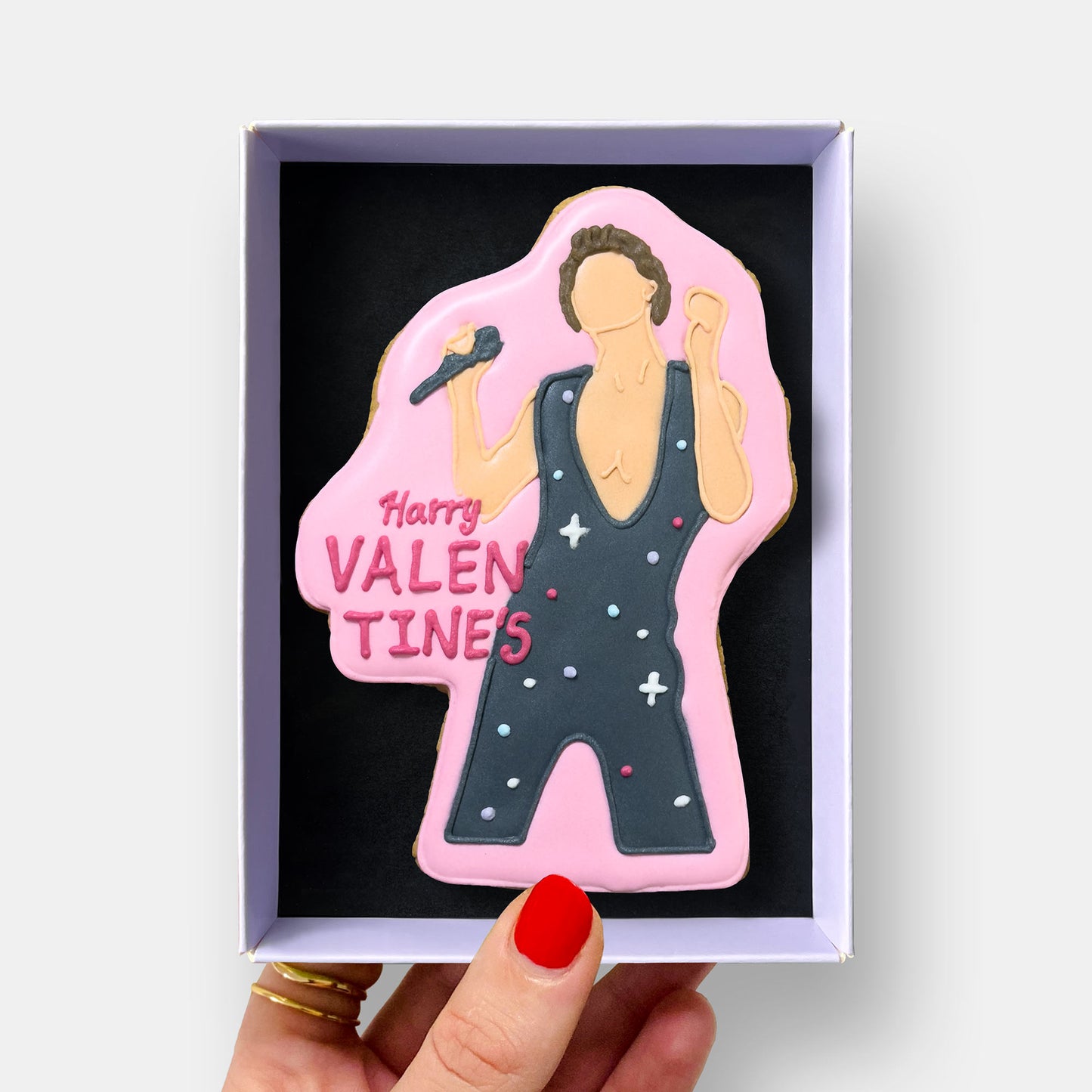 Harry Valentine's Letterbox Iced Cookie