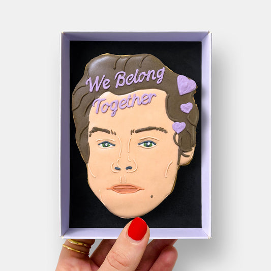 Harry We Belong Together Letterbox Iced Cookie