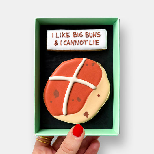 I Like Big Buns Letterbox Cookie