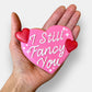 I Still Fancy You Heart Valentine's Letterbox Iced Cookie