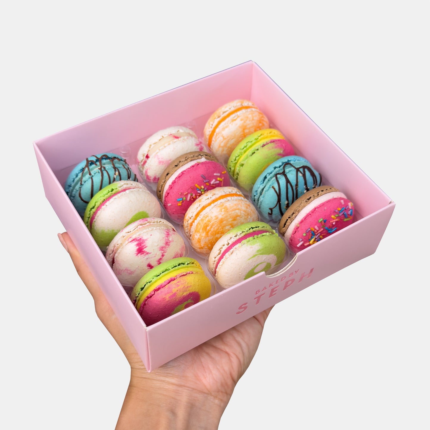 Ice Cream Macarons (Box of 12)