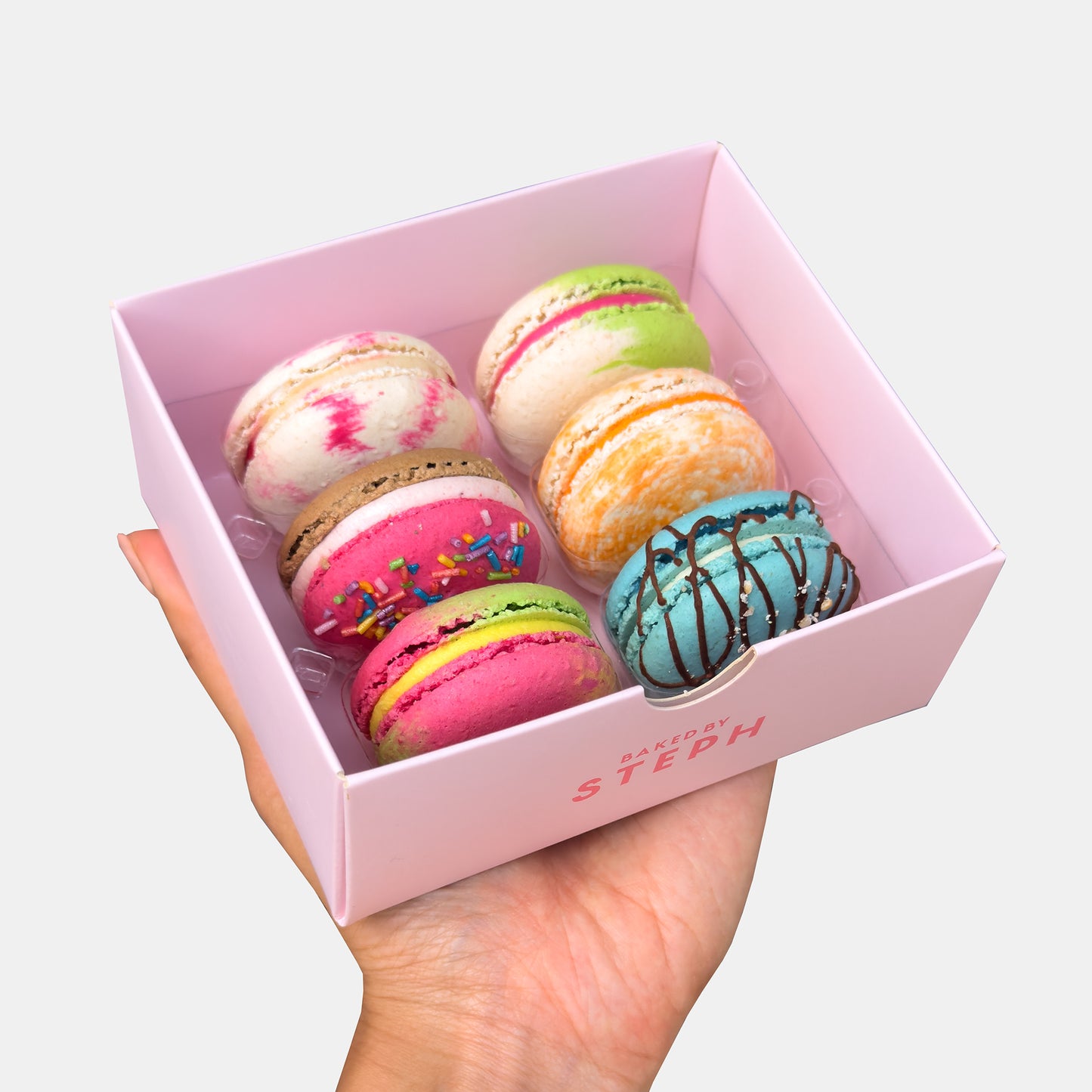Ice Cream Macarons (Box of 6)