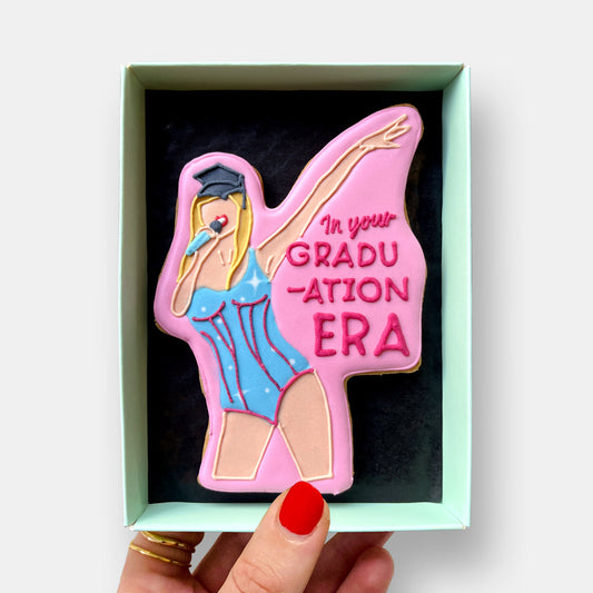 In Your Graduation Era Letterbox Cookie