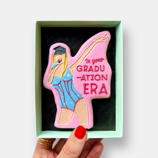 In Your Graduation Era Letterbox Cookie