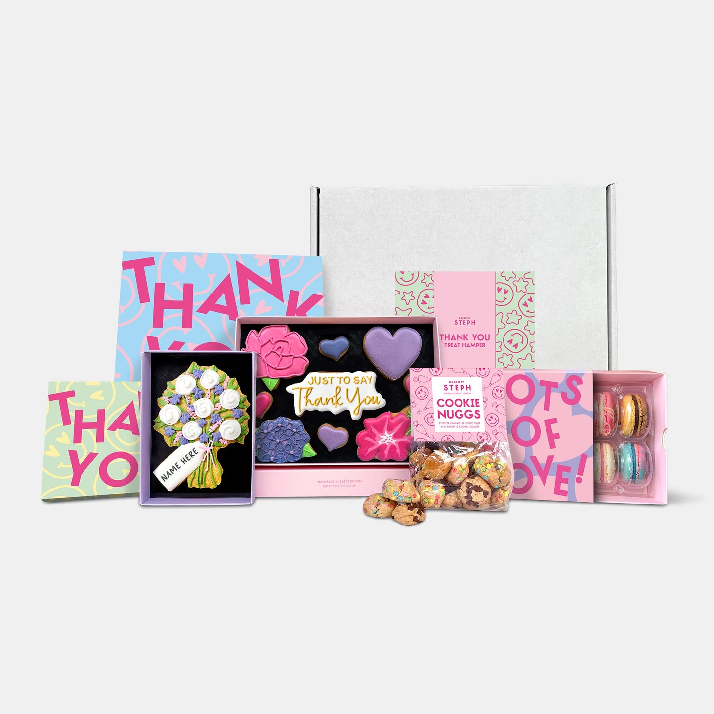 Just To Say Thanks Cookies & Macarons Hamper