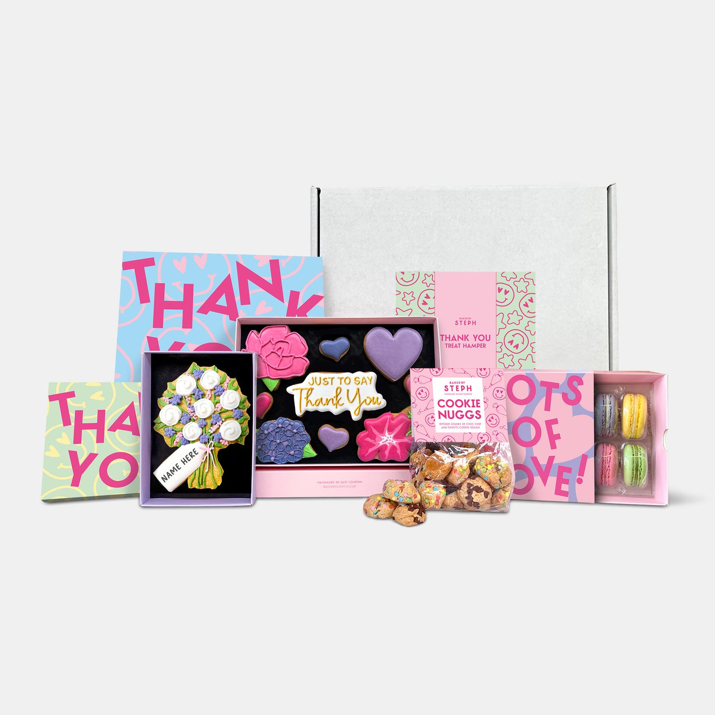 Just To Say Thanks Cookies & Macarons Hamper