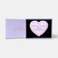 Kiss All The Time Disco Occasionally Heart Letterbox Printed Iced Cookie