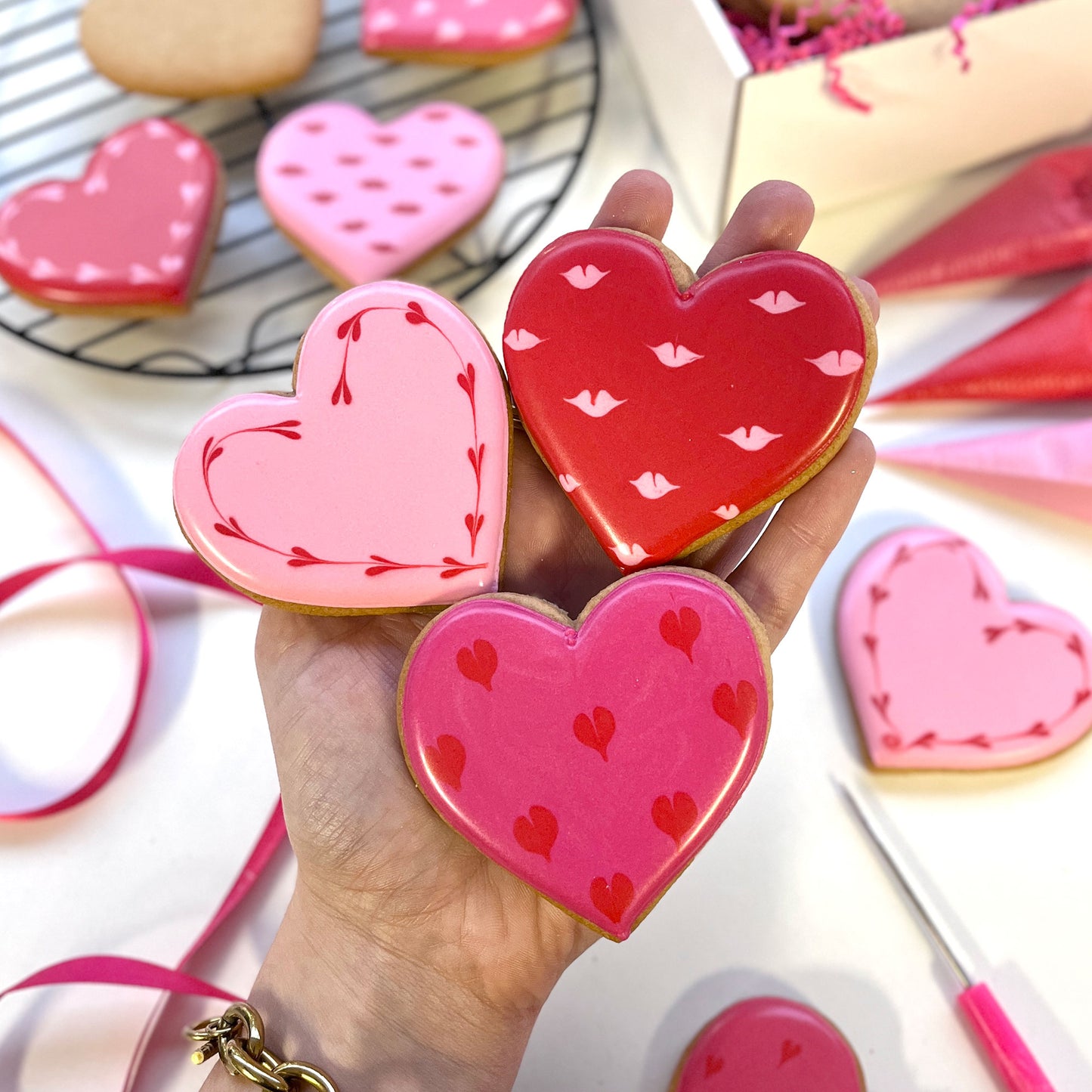 Love Heart DIY Icing Kit