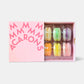 Love Hearts Sherbet Valentine's Macarons (Box of 6)